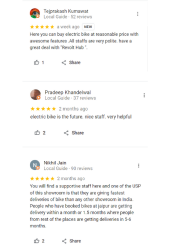 revolt jaipur reviews